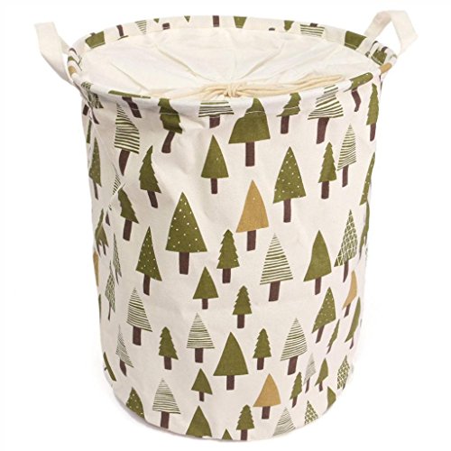 Cotton Panier à Linge Pliable Etanche Corbeille...