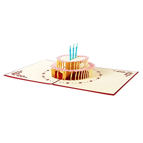3D Pop Up Carte d'Anniversaire Carte de Voeux e...