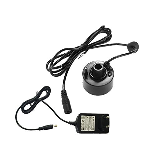 1-Tête Fontaine D'eau Noir Machine à Brouillard...