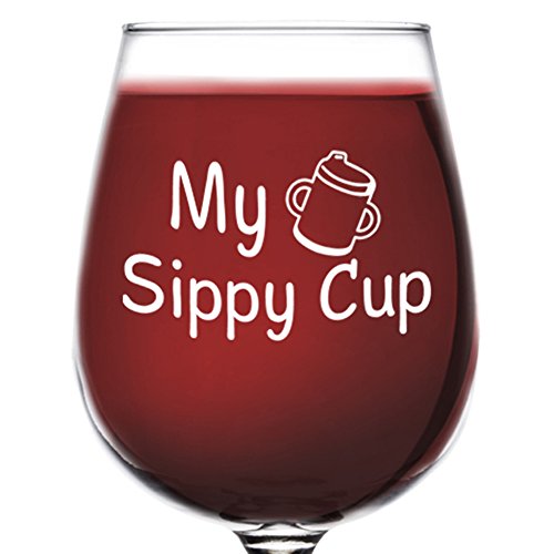 DuVino My Sippy Cup Verre à vin 12,75 G - Cadeau Pour Elle - Cool cadeau pour Mom, Daughter, sœur, Tante, Ami, ou petite amie code EAN 0757572995295 