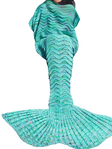 Handcrafted tricotée couverture blanket sac de ...