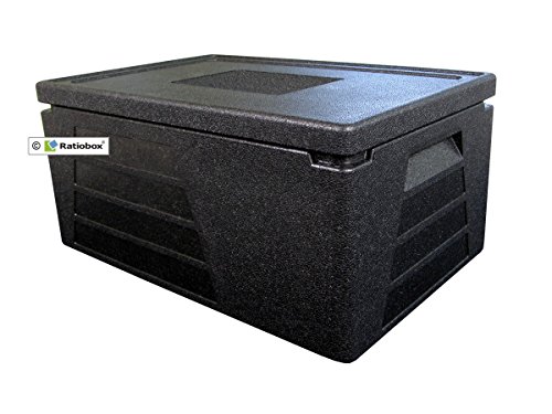 Ratiobox Boite professionnelle isotherme récipient isotherme boite isolante glacière GN 1/1 avec 230 mm de hauteur utile 0758710807852 (0758710807852)