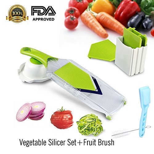 Keynice Rapide et Sûr Mandoline Professionnelle...