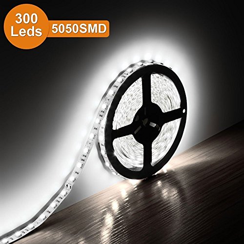 Flexible bande led 5m/16.4ft 5050 smd 300 leds,...