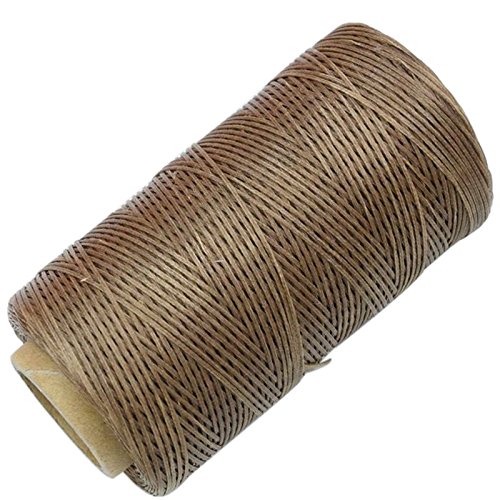 260m 1mm bobine de fil plat ciré 260m pour cuir...