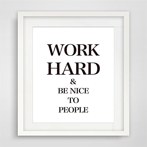 Gopky gopky (TM) Kara Toile décorative Photos de travail pour être agréable à Personnes Lettre Cadre Photos pour la maison décoration mural n'est pas inclus code EAN 0759627524948 