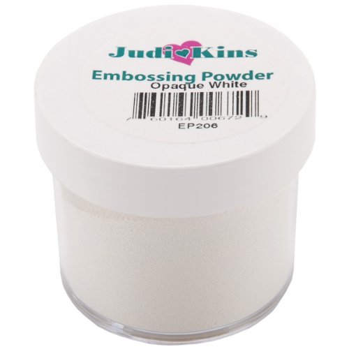 Judikins En 2 oz poudre à embosser blanc, opaque 0760164006729 (0760164006729)