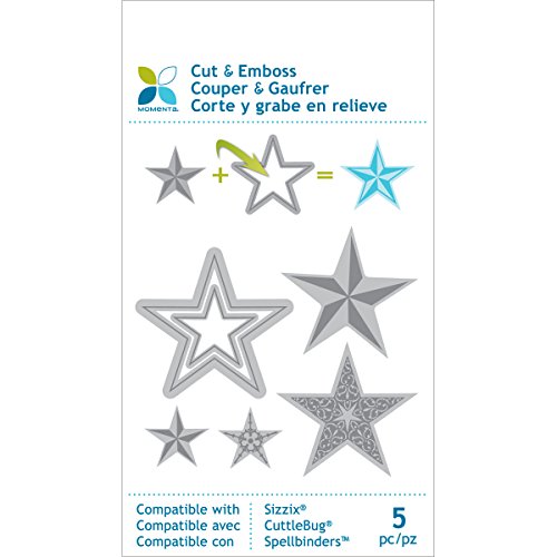 Momenta Acier découpe et embossage die, étoiles code EAN 0760899199833 