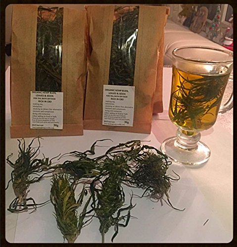 Tea hemp FREE Delivery UK CDB Thé au chanvre 40 g 0761873098210 (0761873098210)