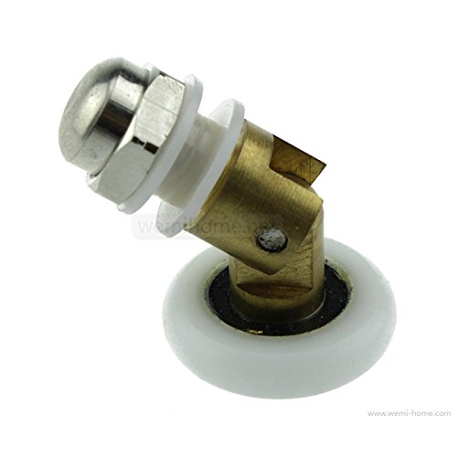 NEW 4 x Cuivre OLD de douche porte coulissante ...