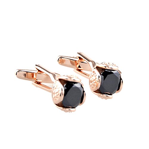 Boutons de manchette fleur fashion cufflinks po...