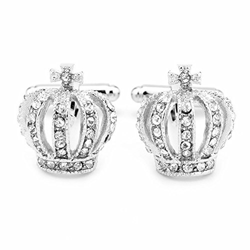 Boutons de manche couronne fashion cufflinks po...