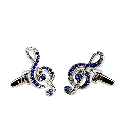 Boutons de manchette en cristal fashion cufflin...