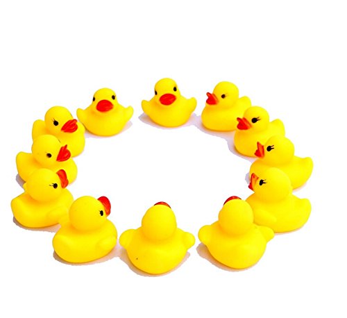 Kerang Canard en plastique ducky bébé douche fête pack de 100 code EAN 0762360994886 