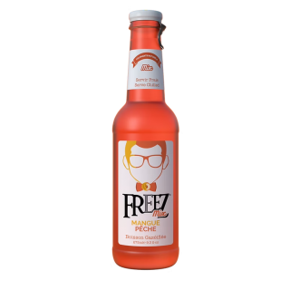 BOISSON GASEUZE AUX FRUITS MANGUE PÊCHE