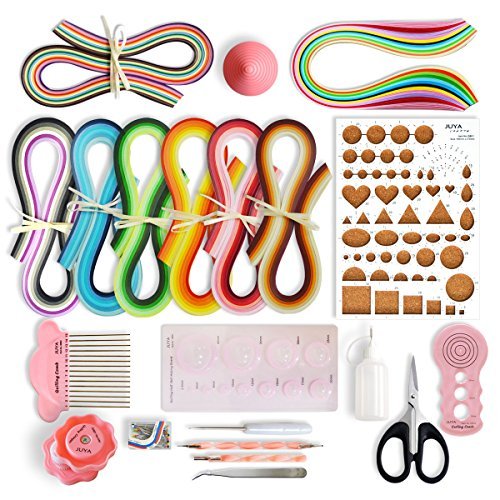 Paper quilling kits avec 960 bandes et 13 outil...