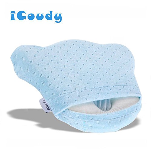 icoudy Taie d'oreiller pour prévenir tête plate...