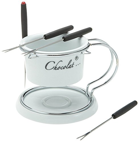 Choco Set de fondue au chocolat 7 pièces. Fondu...