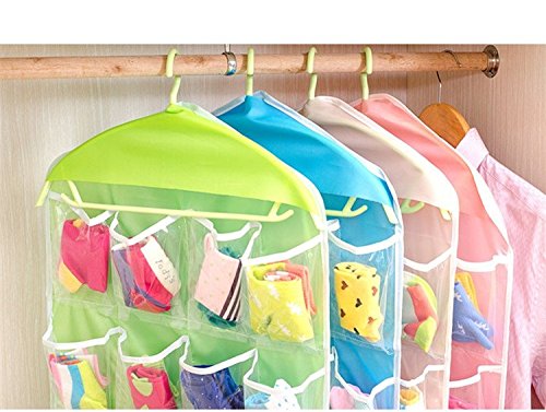 16 pochettes transparentes superposées portes s...