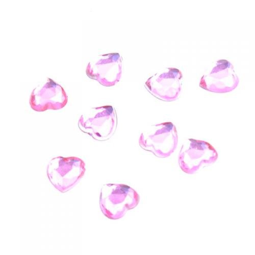 500 PCs 8mm Confettis en Forme de Coeur pour Dé...