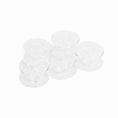 5 Pièces Bobines Canettes de Fil Plastique Tran...