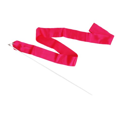 Gym Danse Ruban gymnastique rythmique Streamer Rod Baton Twirling Parti du Nouvel An chinois - rose choquant 0765573818772 TOOGOO(R) Gym Danse Ruban gymnastique rythmique Streamer Rod Baton Twirling Parti du Nouvel An chinois - rose choquant 0765573818772 TOOGOO(R)