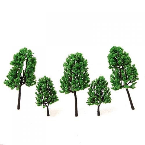 Générique Ensemble de Modèles des Arbres de pin pour Paysage de Train HO - 16PCS code EAN 0765573819762 