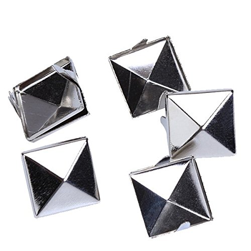 Lot 100pcs Rivet Carré Clous Pyramides DIY Acce...