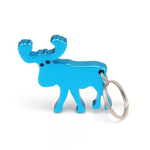 Ouvre-bouteille en forme de Renne avec Porte-cl...