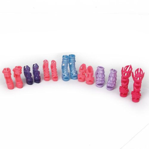 7 Paires Chaussures ?Talons Hauts Pour Poupées ...