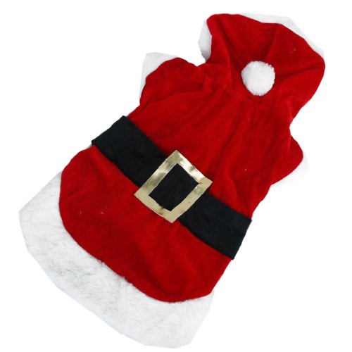Père Noël Costume Hoodie de Chien - Taille S