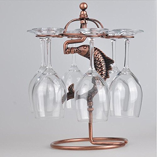 Creative vin verre à vin rouge en verre support...