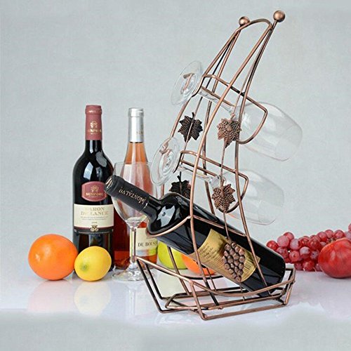 Creative Bouteille de vin étagère à vin New Style Support Support pour vin rouge 0767337429668 TL