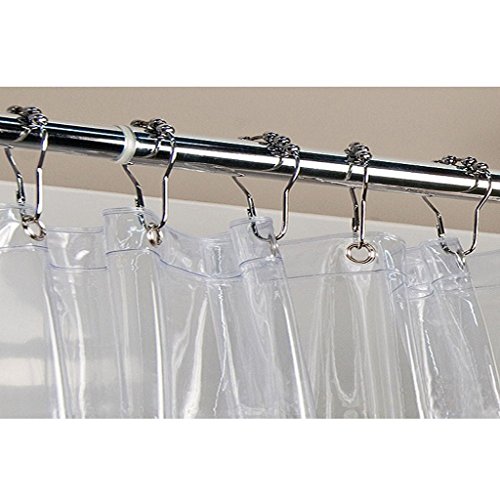 Lot de 12 Anneaux Crochets à Billes en Métal po...