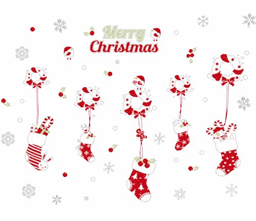 Sticker amovible décoration vitrine/fenêtre/ver...