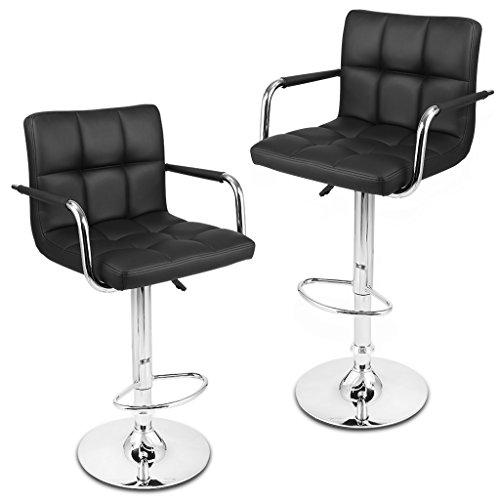 Tabourets de bar stockholm en similicuir, haute...