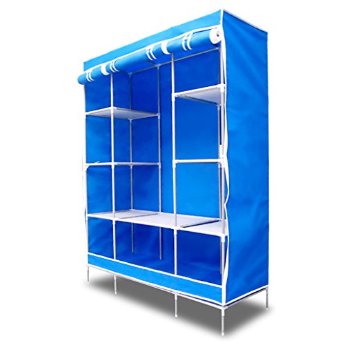 Armoire de rangement penderie de vêtement pliab...