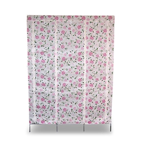 Armoire de rangement penderie de vêtement pliab...