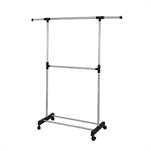 Portant d'acier à vêtement réglable penderie à ...