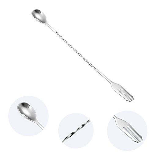 ANTEN Cuillère à Cocktail en Acier Inox (grand)...