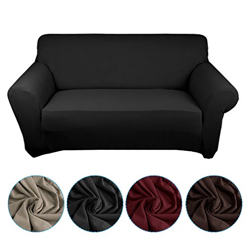 Housse de canapé 2 places avec accoudoirs 140-1...