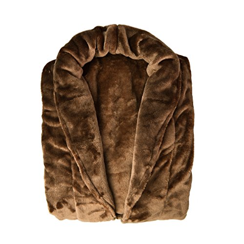 Chaud tissu luxe robe de chambre peignoir de ba...