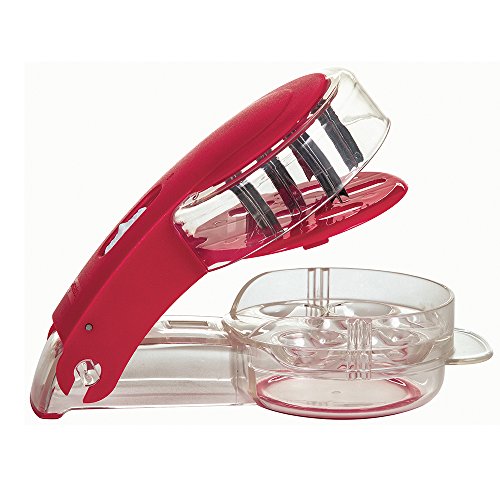 ukcrystalrao Graines D'olive Pitter Dénoyauteur à cerises en main étanche pour outil Rouge Transparent 0768430799016 (0768430799016)