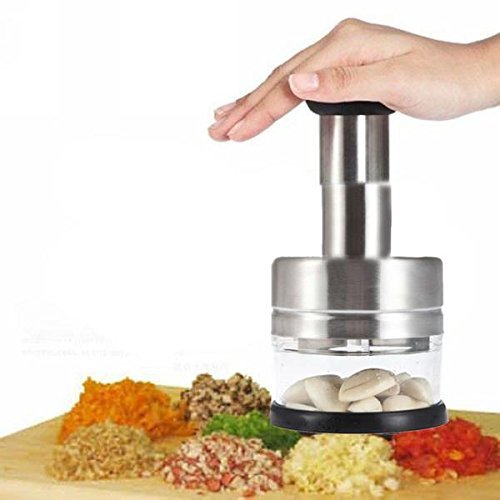 Acier inoxydable légumes ail oignon chopper tra...