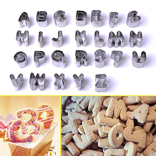 Lot de 37 moules lettre chiffre découpoirs pour...