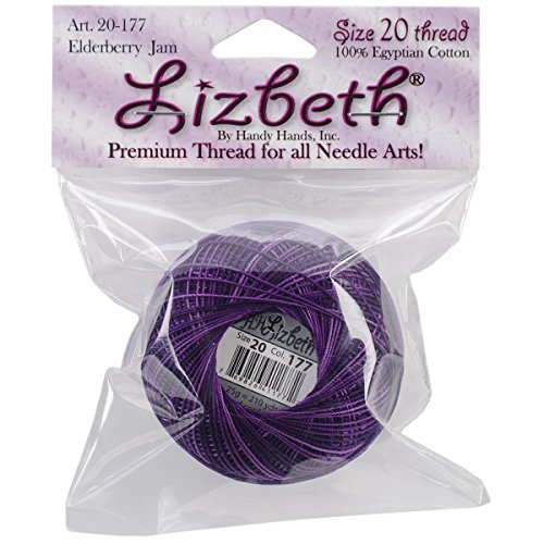 Handy Hands Lizbeth Cordonnet Cotton Size 20-Elderberry Jam code EAN 0769826411772 