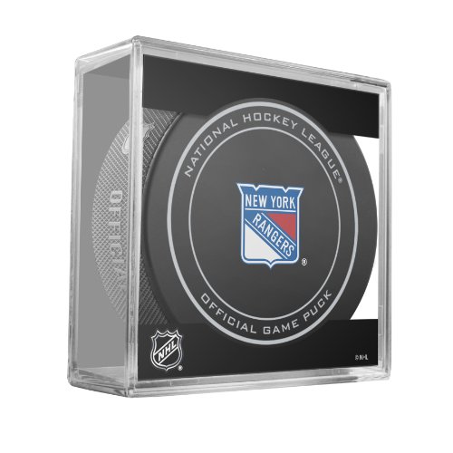 Palet de hockey officiel new york rangers