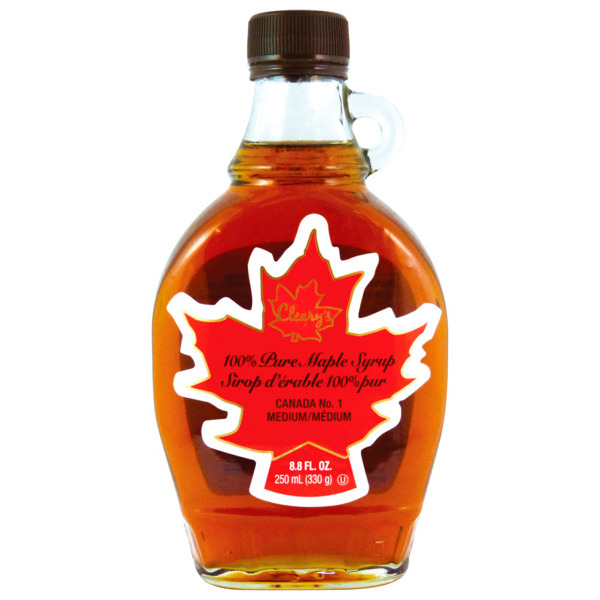 CLEARY'S SIROP D'ÉRABLE PUR
 code EAN 0773280122501 