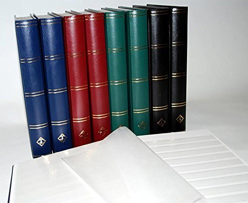 Album pour timbres, 60 pages, intérieur blanc (...