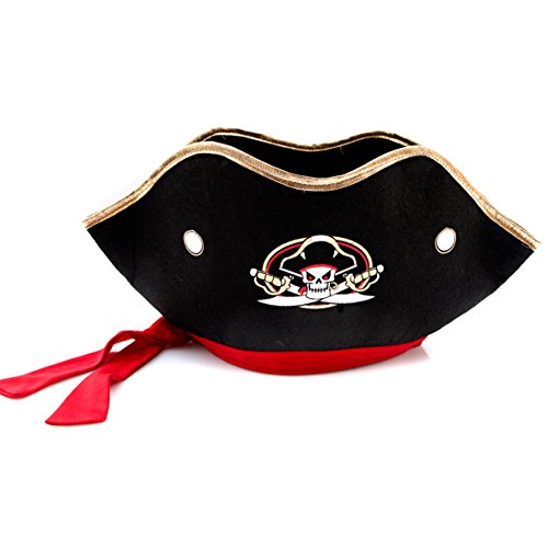 Premium chapeau de pirate (multicolore)